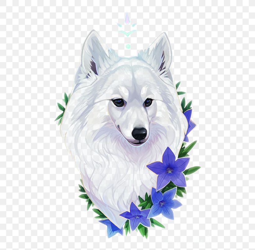 American Eskimo Dog Samoyed Dog Canadian Eskimo Dog Gray Wolf Illustration, PNG, 564x805px, American Eskimo Dog, Art, Canadian Eskimo Dog, Carnivoran, Deviantart Download Free