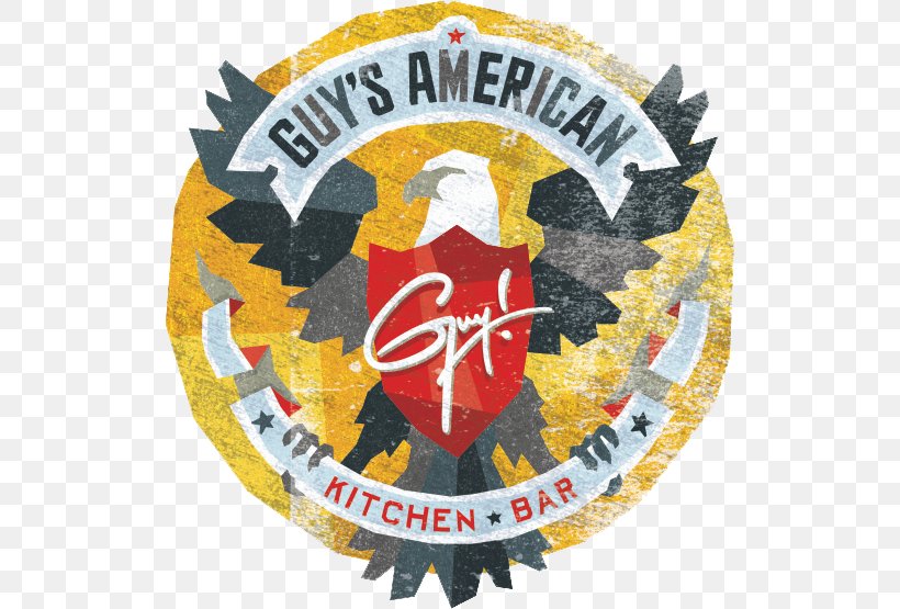 Guy's American Kitchen & Bar Barbecue Food Network Chef, PNG, 519x555px, Barbecue, Badge, Bar, Brand, Chef Download Free