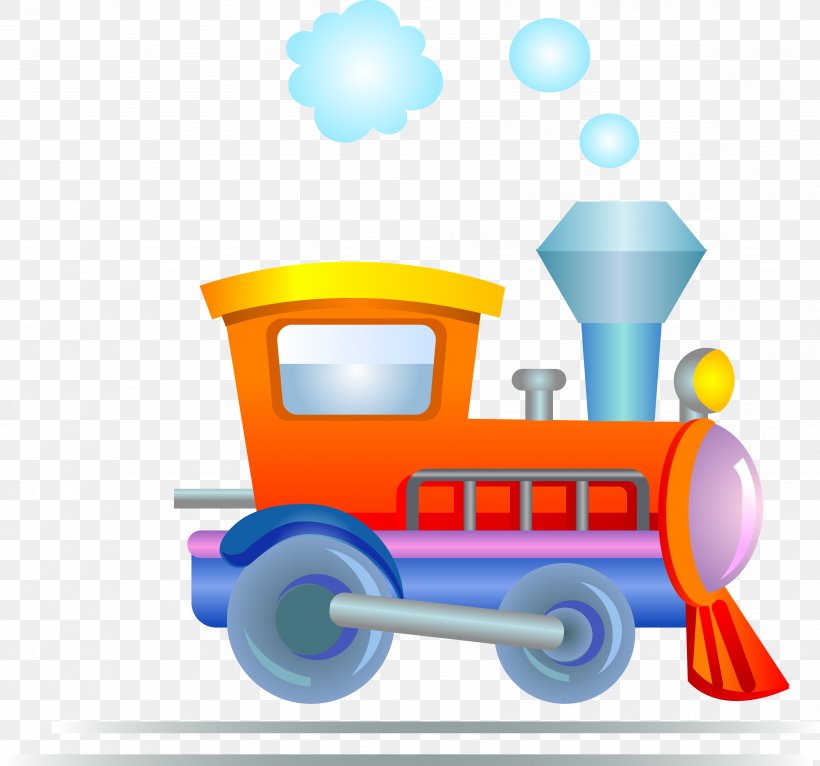 Train Rail Transport Cartoon Clip Art, PNG, 3452x3226px, Train, Cartoon, Comics, Drawing, Locomotive Download Free