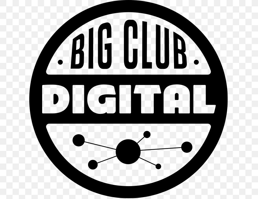 Big Club Digital Brand Logo Professional Network Service LinkedIn, PNG, 633x633px, Brand, Area, Black And White, Chairman, Company Download Free
