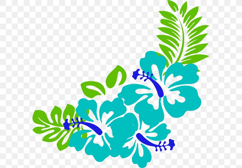 Hawaiian Hibiscus Clip Art, PNG, 600x570px, Hibiscus, Alyogyne Huegelii, Area, Blue, Branch Download Free