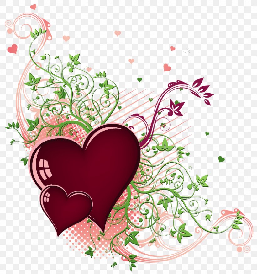 Red Clip Art, PNG, 834x888px, Watercolor, Cartoon, Flower, Frame, Heart Download Free