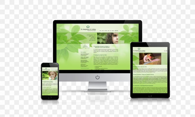 Responsive Web Design Mockup, PNG, 1500x900px, Responsive Web Design, Advertising, Brand, Communication, Company Download Free