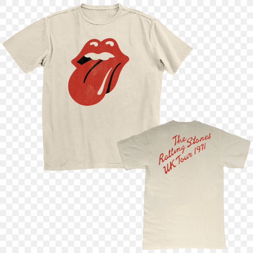 T-shirt The Rolling Stones UK Tour 1971 The Rolling Stones American Tour 1972 Sleeve, PNG, 1024x1024px, Tshirt, Active Shirt, Baby Toddler Onepieces, Blue Lonesome, Brand Download Free