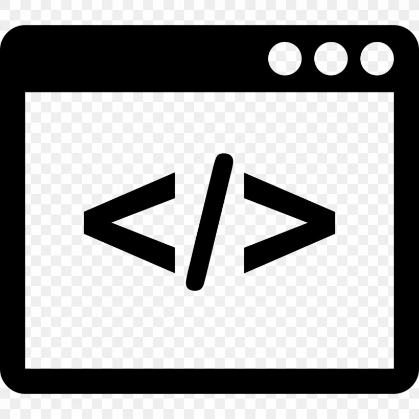 Web Development Source Code Program Optimization Computer Programming, PNG, 1200x1200px, Web Development, Area, Black And White, Brand, Computer Program Download Free
