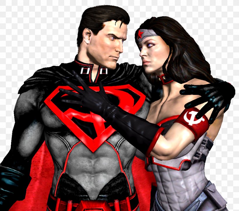 Injustice: Gods Among Us Diana Prince Superman: Red Son Batman, PNG, 968x856px, Watercolor, Cartoon, Flower, Frame, Heart Download Free