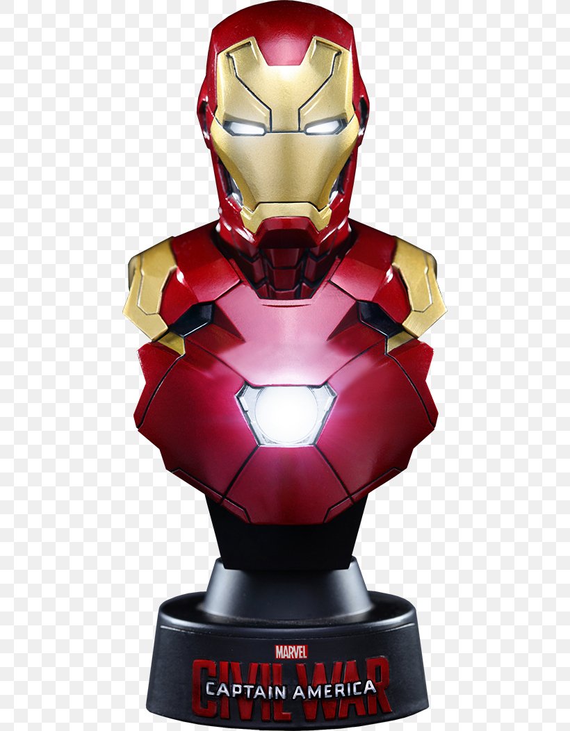 Iron Man Captain America War Machine Action & Toy Figures Hot Toys Limited, PNG, 480x1052px, 16 Scale Modeling, Iron Man, Action Toy Figures, Avengers Age Of Ultron, Bust Download Free