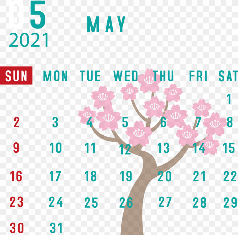 May 2021 Calendar May Calendar 2021 Calendar, PNG, 3000x2962px, 2021 Calendar, May Calendar, Behavior, Calendar System, Diagram Download Free