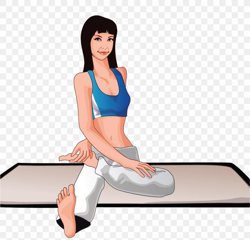 Yoga Lotus Position Photography Illustration, PNG, 1007x966px, Watercolor, Cartoon, Flower, Frame, Heart Download Free
