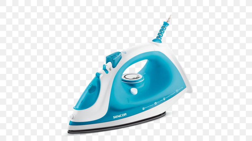 Clothes Iron Sencor Ironing Volume Home Appliance, PNG, 458x458px, Clothes Iron, Aqua, Ceramic, Clothes Dryer, Hardware Download Free