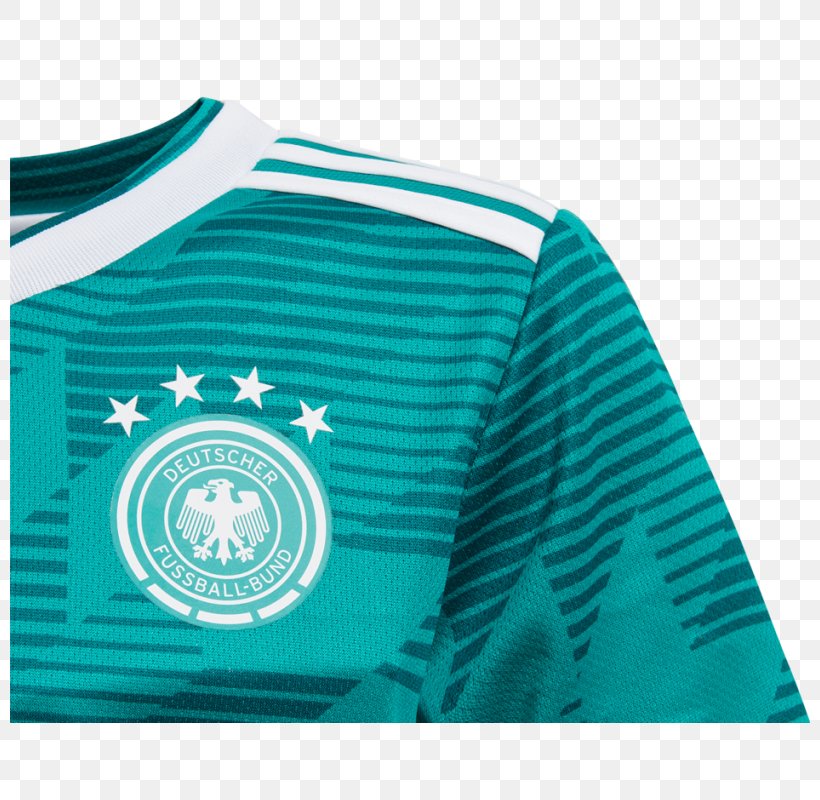 Germany National Football Team T-shirt Adidas Norge AS 2018 World Cup, PNG, 800x800px, 2018 World Cup, Germany National Football Team, Adidas, Adidas Outlet, Aqua Download Free