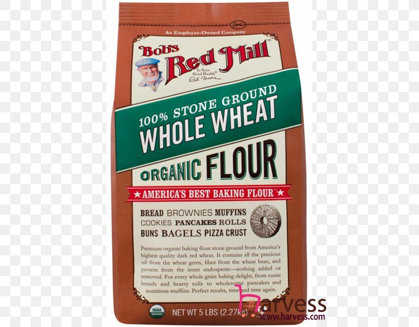 Organic Food Whole-wheat Flour Bob's Red Mill Whole Grain, PNG, 484x640px, Organic Food, Baking, Cereal, Cereal Germ, Cornmeal Download Free