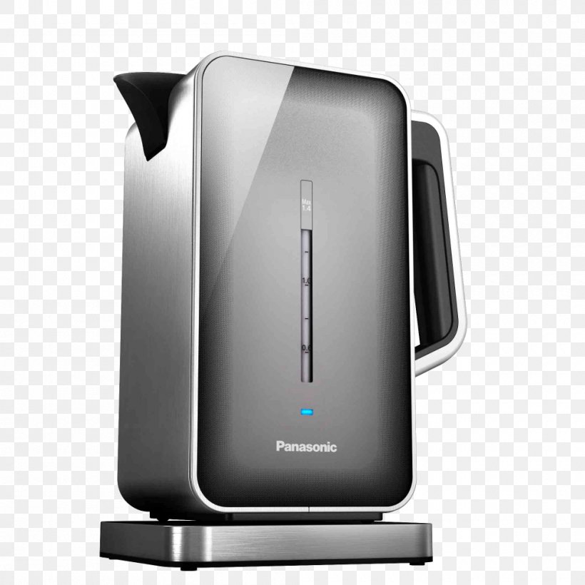 Kettle Coffeemaker Toaster Home Appliance Panasonic, PNG, 1000x1000px, Kettle, Coffeemaker, Countertop, Electric Kettle, Electronics Download Free