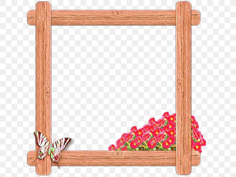 Picture Frame, PNG, 640x613px, Cartoon, Furniture, Picture Frame, Rectangle, Wood Download Free