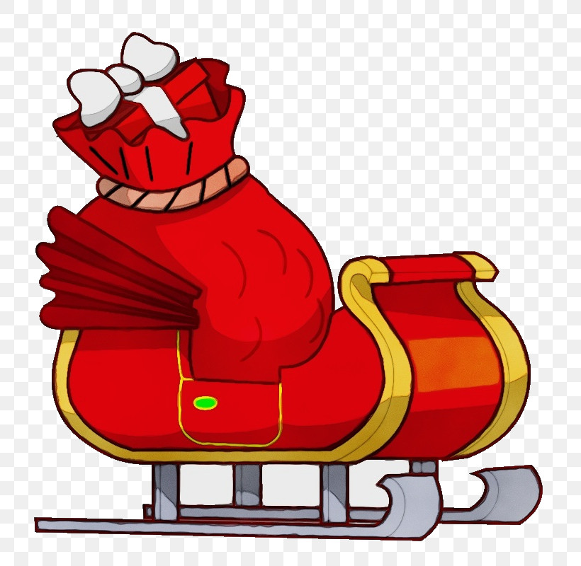 Santa Claus, PNG, 800x800px, Watercolor, Cartoon, Chair, Paint, Santa Claus Download Free