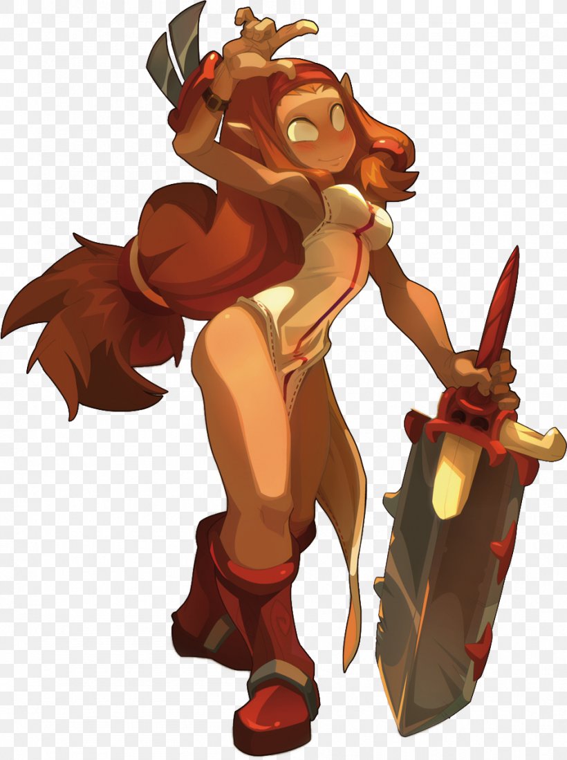 Dofus Wakfu Ankama Female Massively Multiplayer Online Role-playing Game, PNG, 946x1268px, Watercolor, Cartoon, Flower, Frame, Heart Download Free