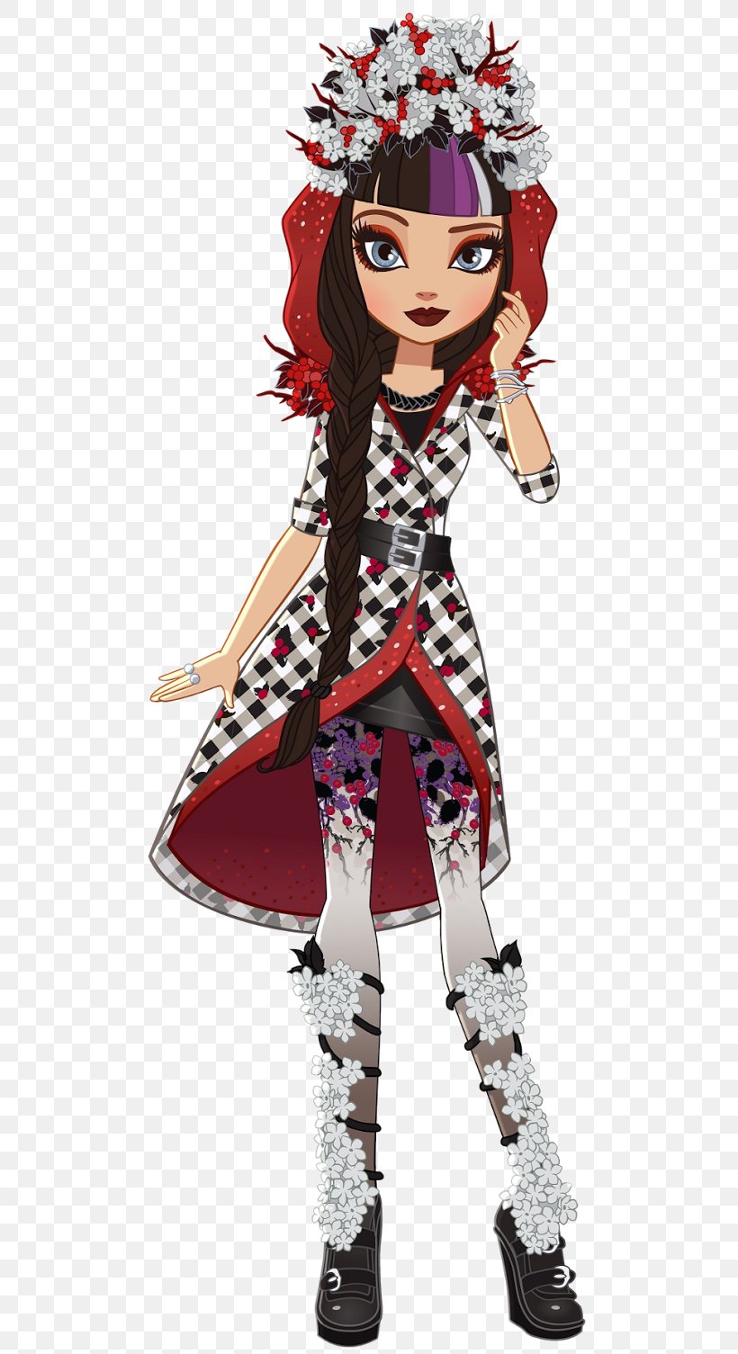 Ever After High Big Bad Wolf Little Red Riding Hood Monster High Doll, PNG, 520x1505px, Watercolor, Cartoon, Flower, Frame, Heart Download Free