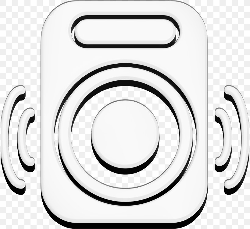Music Icon Rectangular Speakers With Bass Icon Bass Icon, PNG, 816x752px, Music Icon, Analytic Trigonometry And Conic Sections, Bass Icon, Circle, Mathematics Download Free
