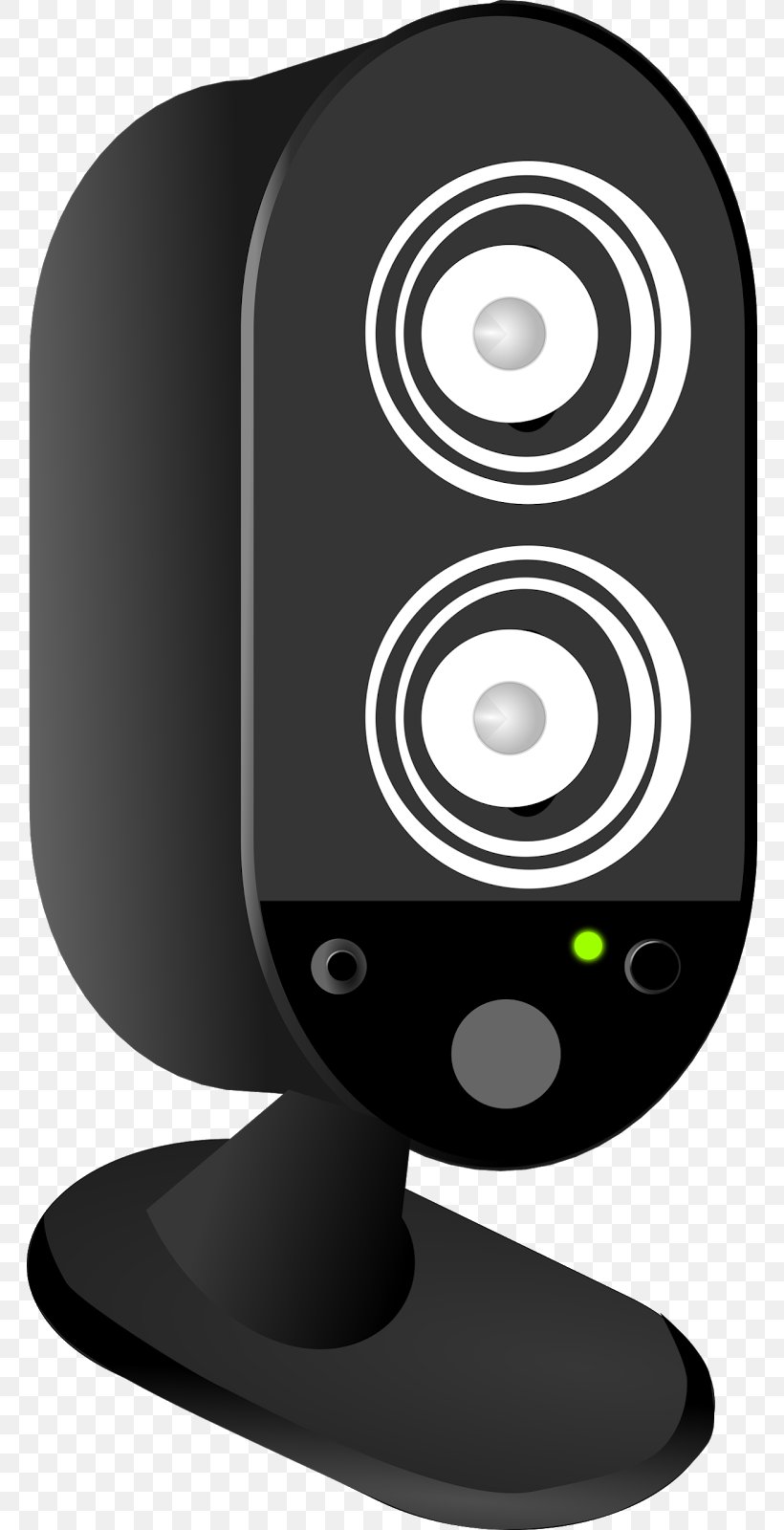 Computer Speakers Output Device Computer Hardware Loudspeaker, PNG, 764x1600px, Computer Speakers, Audio Equipment, Black And White, Computer Hardware, Computer Speaker Download Free
