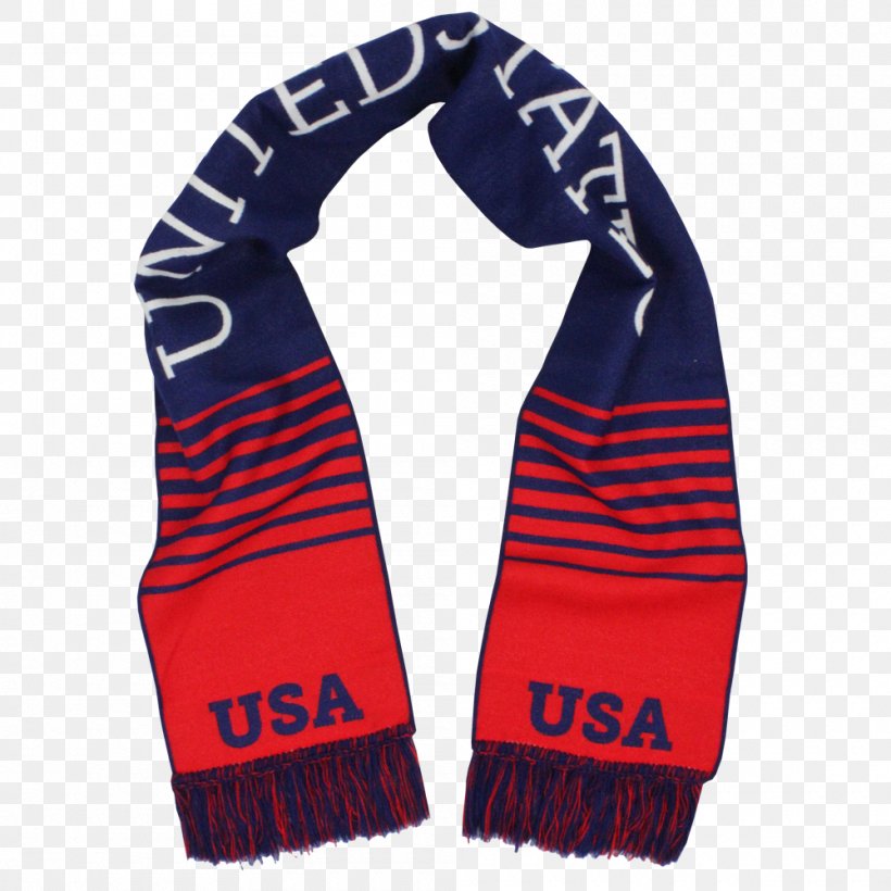 Scarf United States Men's National Soccer Team Kerchief Cashmere Wool, PNG, 1000x1000px, Scarf, Cap, Cashmere Wool, Electric Blue, Flag Of The United States Download Free