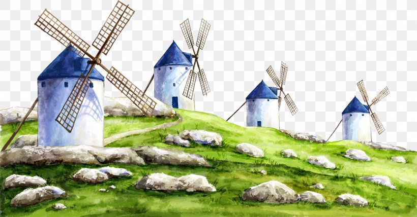 Windmill Painting Diamond, PNG, 1191x623px, Windmill, Canvas, Diamond, Embroidery, Energy Download Free