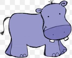 Hippopotamus Cuteness Clip Art PNG