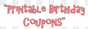 Birthday Patterns - Logo Greeting & Note Cards Love Birthday Font PNG