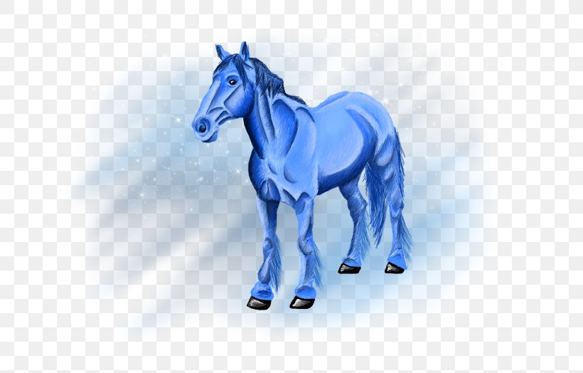 Mane Mustang Pony Stallion Unicorn, PNG, 699x524px, Mane, Blue, Computer, Darkness, Electric Blue Download Free