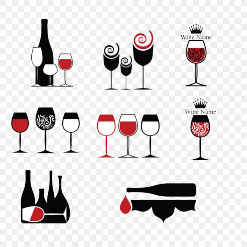 Red Wine Logo Icon, PNG, 1000x1000px, Red Wine, Alcoholic Beverage, Barware, Bottle, Drink Download Free
