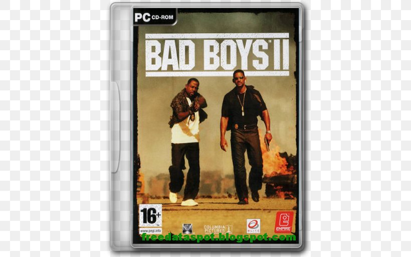 Bad Boys: Miami Takedown PlayStation 2 Detective Mike Lowrey YouTube Video Game, PNG, 512x512px, Playstation 2, Bad Boys, Bad Boys Ii, Detective Mike Lowrey, Film Poster Download Free