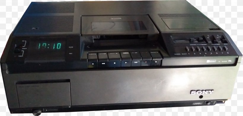 Betamax VHS VCRs Wikipedia Video Cassette Recording, PNG, 3006x1446px, Betamax, Audio Receiver, Betacam, Compact Cassette, Electronic Instrument Download Free