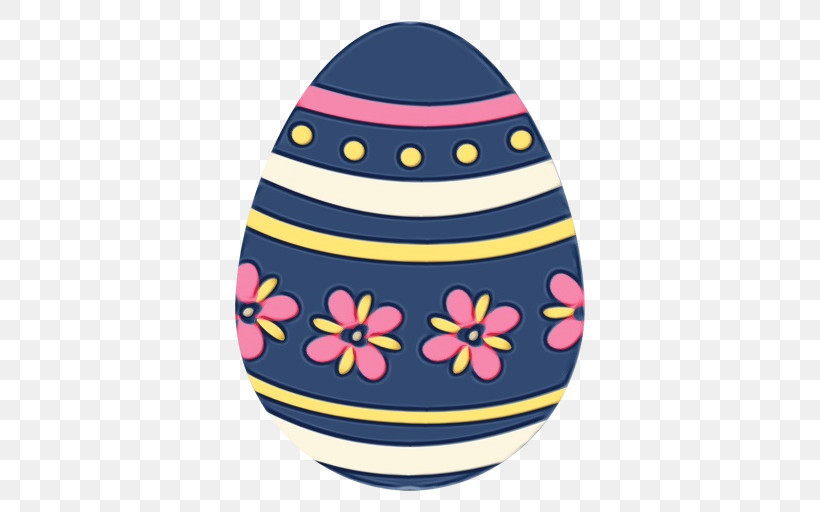 Easter Egg, PNG, 512x512px, Watercolor, Ceramic, Easter Egg, Egg, Paint Download Free