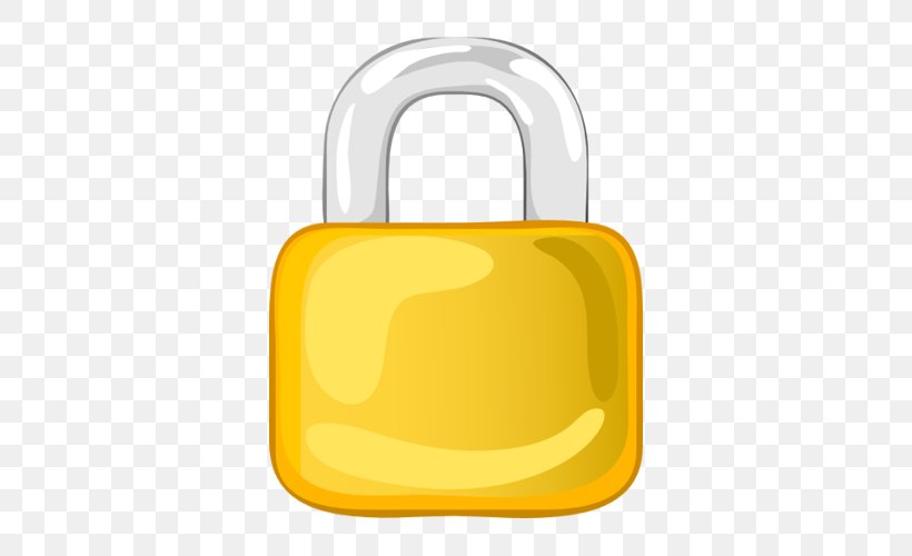 Padlock Clip Art, PNG, 500x500px, Padlock, Key, Lock, Orange, Rectangle Download Free