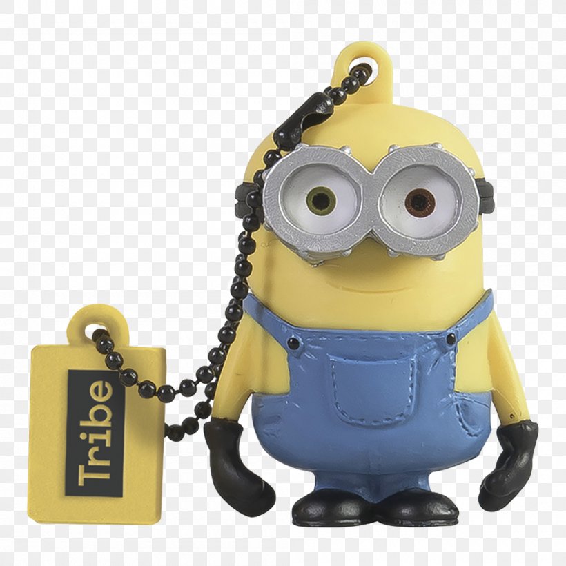 Bob The Minion USB Flash Drives Computer Data Storage Kevin The Minion Flash Memory, PNG, 1000x1000px, Bob The Minion, Computer Data Storage, Data, Data Storage, Despicable Me Download Free