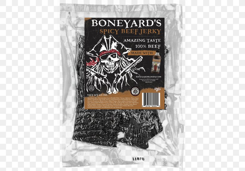 Boneyard's Bloody Blend Jerky Sales Price, PNG, 500x571px, Jerky, Beef, Brand, Glass, Ingredient Download Free