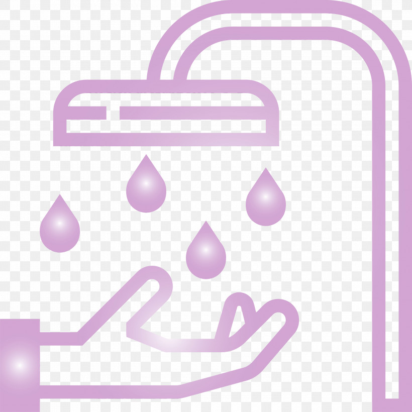 Purple Text Pink Line Font, PNG, 3000x3000px, Hand Washing, Cleaning, Hand Clean, Line, Paint Download Free