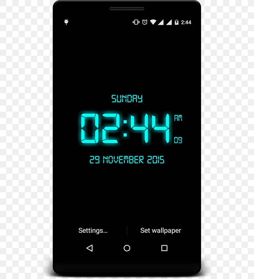 Android Mobile Phones Desktop Wallpaper Digital Clock, PNG, 571x900px, Android, Alarm Clock, Alarm Clocks, Amoled, Brand Download Free