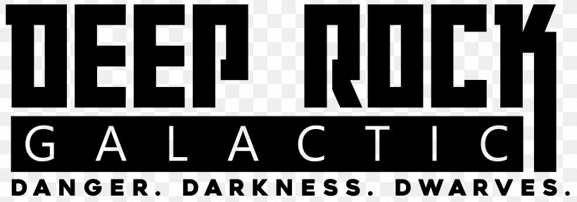 Deep Rock Galactic Logo Brand First-person Shooter Font, PNG, 4679x1647px, Deep Rock Galactic, Black And White, Brand, Brother, Cave Download Free