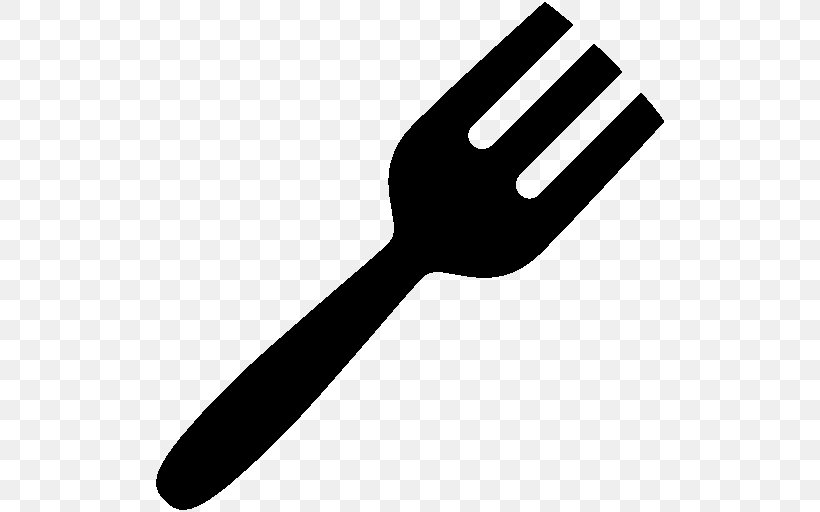 Knife Fork Kitchen Utensil Spoon, PNG, 512x512px, Knife, Black And White, Cutlery, Fork, Hand Download Free