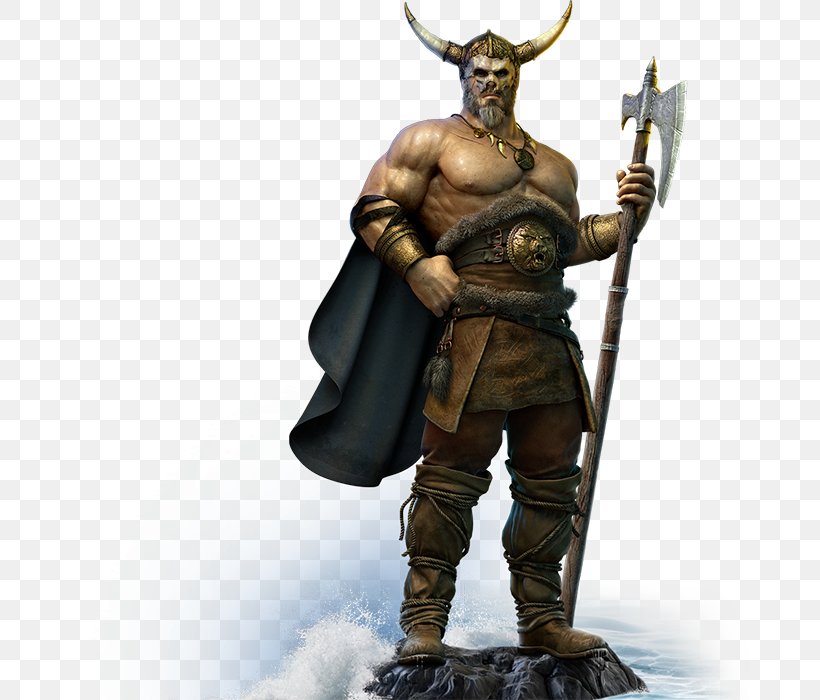 Vikings: War Of Clans Norse Mythology Plarium Warrior, PNG, 681x700px, Vikings War Of Clans, Action Figure, Armour, Bronze Sculpture, Figurine Download Free