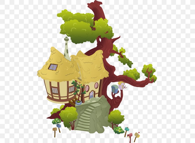 Derpy Hooves Manor House Pony Tree House, PNG, 508x600px, Derpy Hooves, Art, Building, Equestria, Fan Art Download Free