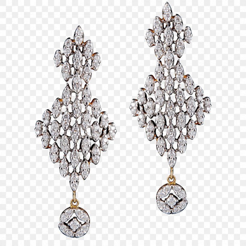 Earring Silver H&M Gold Body Jewellery, PNG, 1000x1000px, Earring, Black, Body Jewellery, Body Jewelry, Diamond Download Free