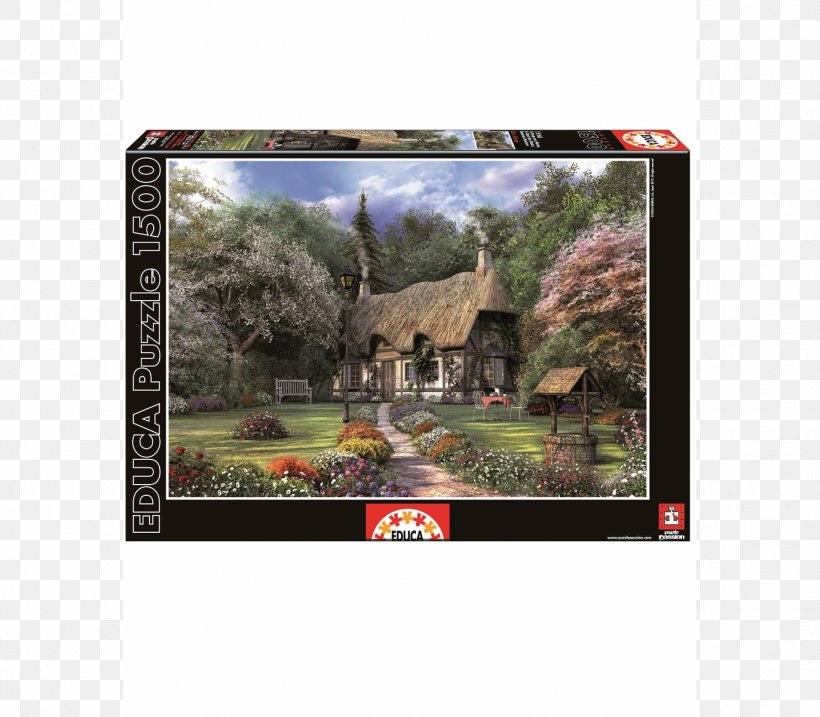 Jigsaw Puzzles Cottage Painting Art, PNG, 1372x1200px, Jigsaw Puzzles, Architecture, Art, Artist, Cottage Download Free