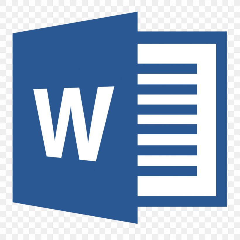 Microsoft Word Microsoft Office 2013 Microsoft Excel Computer Software, PNG, 1024x1024px, Microsoft Word, Area, Blue, Brand, Computer Software Download Free