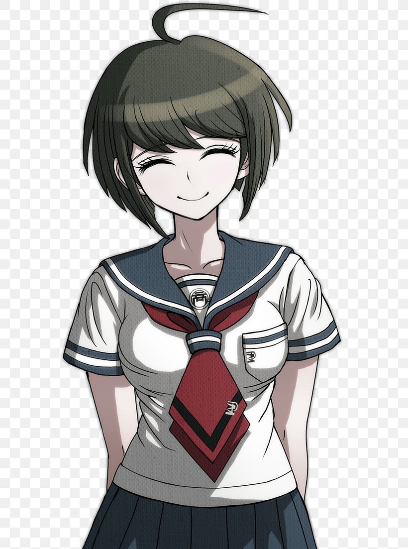 Danganronpa Another Episode: Ultra Despair Girls Danganronpa V3: Killing Harmony Sprite 3D Computer Graphics, PNG, 579x1103px, Watercolor, Cartoon, Flower, Frame, Heart Download Free