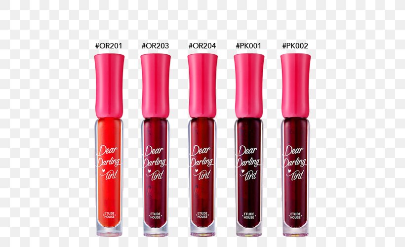 Etude House Cosmetics Lip Stain Tints And Shades, PNG, 500x500px, Etude House, Brand, Cleanser, Color, Cosmetics Download Free