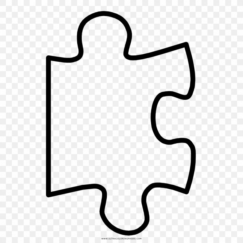 Jigsaw Puzzles Coloring Book Drawing, PNG, 1000x1000px, Jigsaw Puzzles, Adult, Area, Black, Black And White Download Free