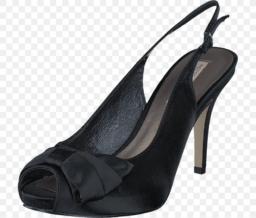Slingback Wedge Sandal Court Shoe, PNG, 705x701px, Slingback, Basic Pump, Black, Boot, Bridal Shoe Download Free