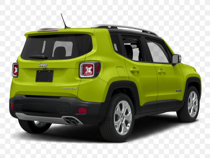 2018 Jeep Renegade Limited 4WD SUV Sport Utility Vehicle Chrysler Dodge, PNG, 1280x960px, 2018 Jeep Renegade, 2018 Jeep Renegade Limited, 2018 Jeep Renegade Sport, Jeep, Automotive Design Download Free