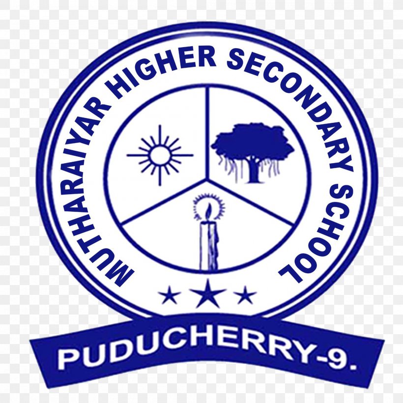 Mutharaiyar Higher Secondary School Education National Secondary School Muthuraja, PNG, 2000x2000px, School, Area, Blue, Brand, Education Download Free